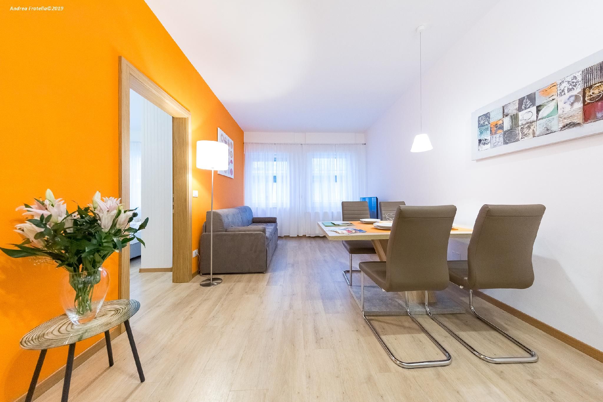 Old Town apartment in Bolzano for 4 guest